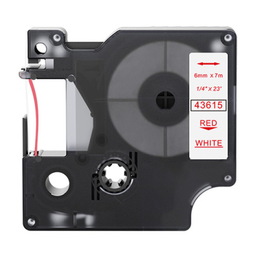 Ruban compatible Dymo 43615