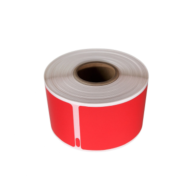 Étiquettes compatibles rouges Dymo 99012