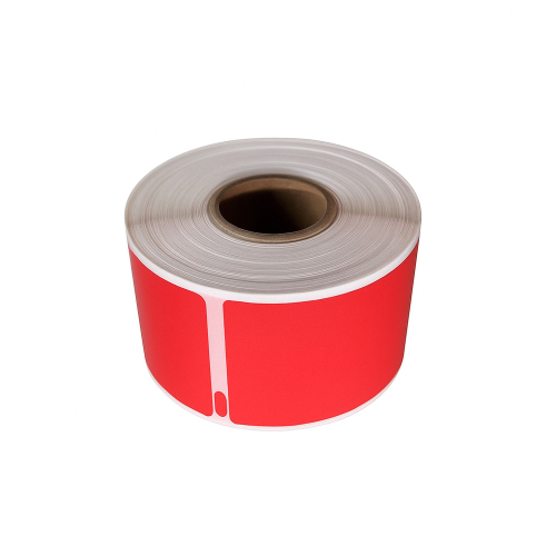 Étiquettes rouges compatibles Dymo 99010, 28 x 89 mm, 260 étiquettes