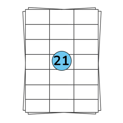 Étiquettes en planches A4