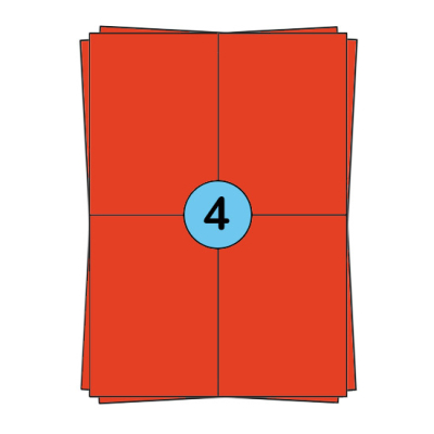 Étiquettes en planches A4