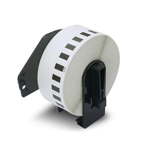 Étiquettes compatibles Brother DK-22210, 29 mm x 30,48 m