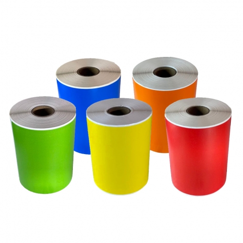 Étiquettes compatibles Dymo S0904980 4XL, paquet arc-en-ciel, 104 x 159 mm, 5 paquets de 220 étiquettes